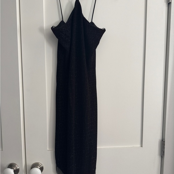 Cache Elegant Black Women's Dress Size 6 (Fits like a 2) Cocktail Dress - Picture 1 of 7